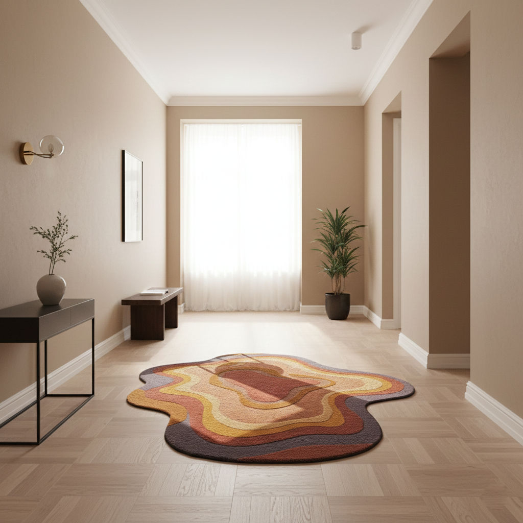 ARLIVO - Hand Tufted Irregular Carpet